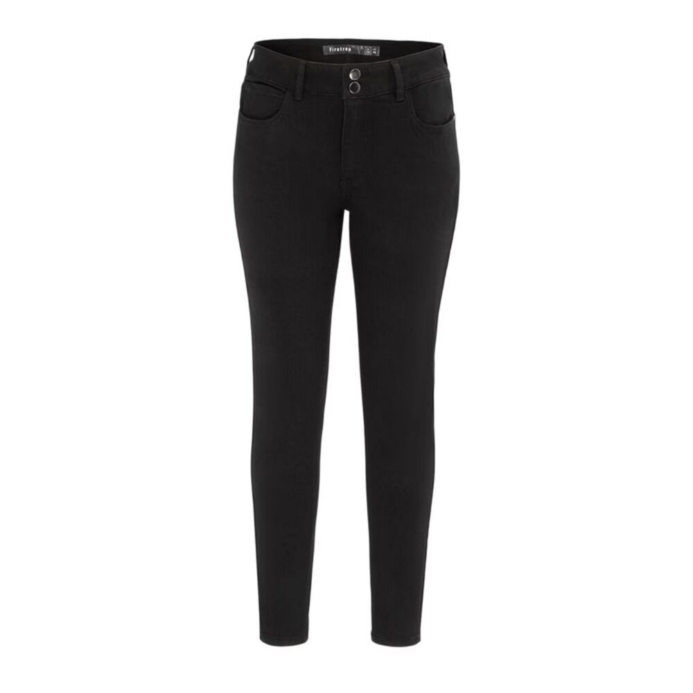 Firetrap Womens/Ladies Plain Skinny Jeans / Black
